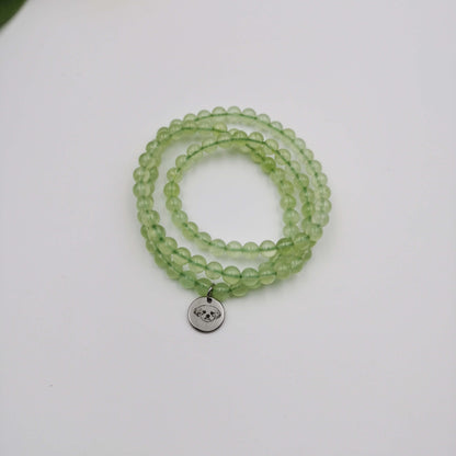 Selected Ice-green Gemtonse Energy Bracelet (Personalized Pet Portrait)