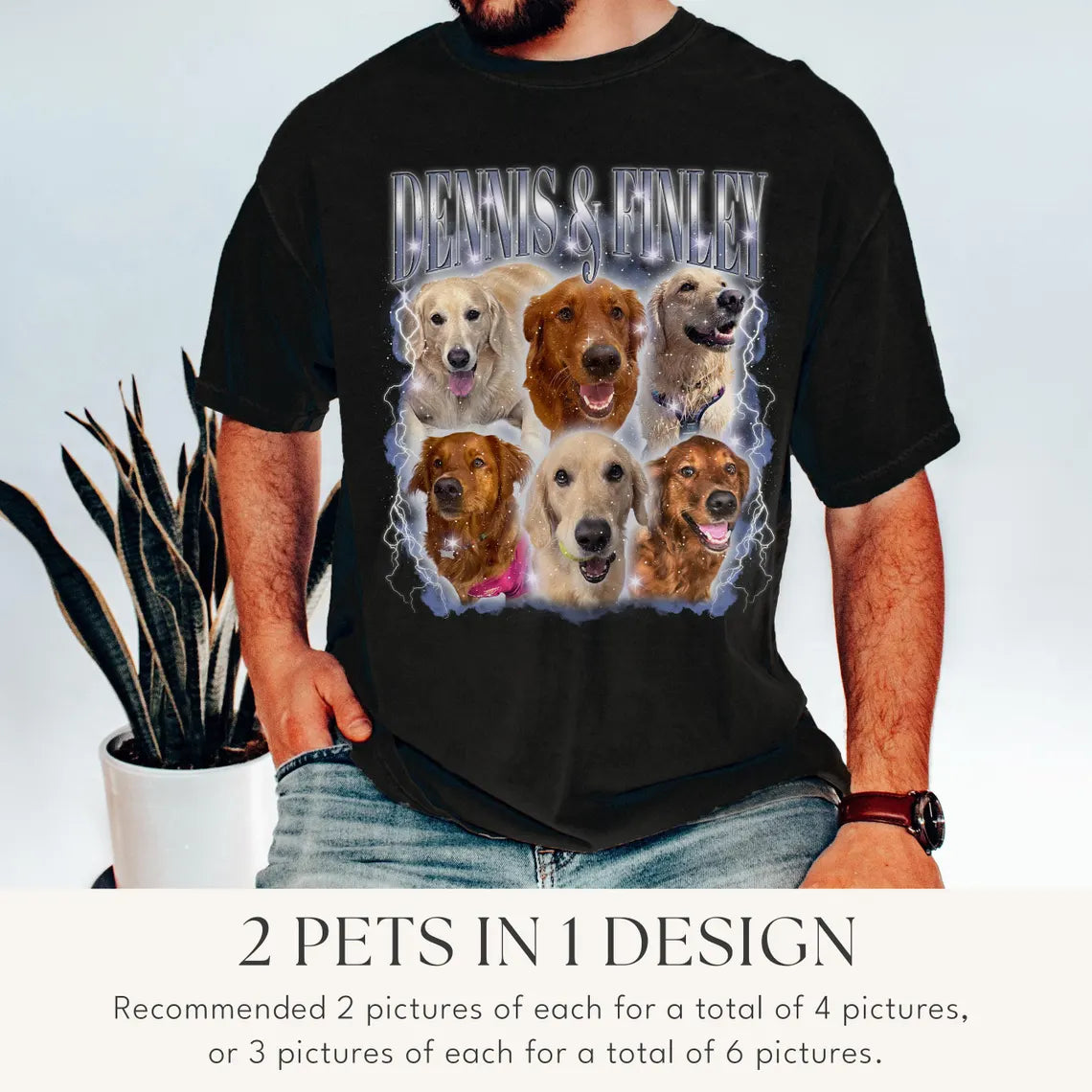Custom Retro Pet Shirt