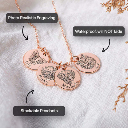 Pet Face Necklace™ Buy 1 Get 2
