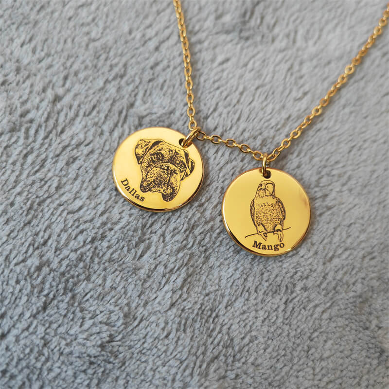 Pet Face Necklace™ Buy 1 Get 2